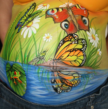 Bodypaint de Evelina Iacubino - 9