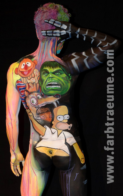 Bodypaint de Michaela Zeng - 5